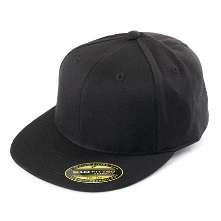 Black Flat Brim